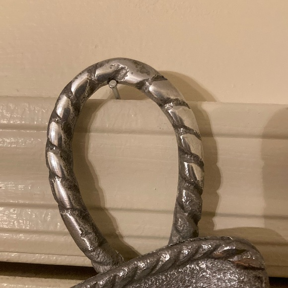 Metal Snowflake  Stocking Tray or Door Decor - Picture 7 of 12